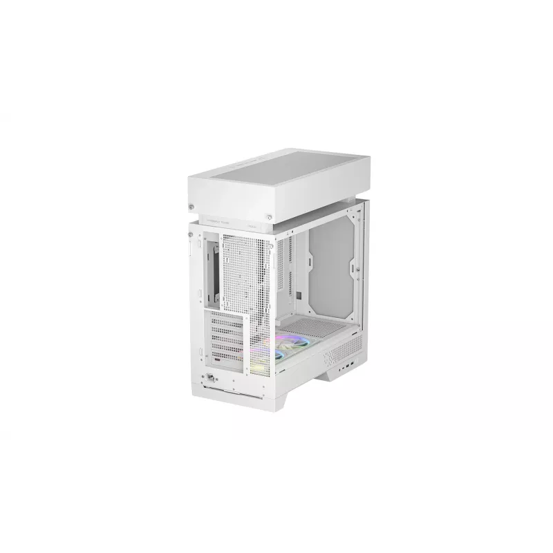 PC case DeepCool CL660 WH White — ATX/Micro-ATX/Mini-ITX, tempered glass, supports ATX/PS2/SFX/SFX‑L PSU