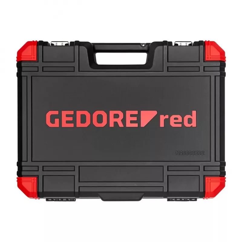 Socket set Gedore R46003232, 232 pieces, 1/4 inch and 1/2 inch drive