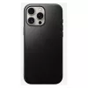 Mobile phone cover Nomad Modern Leather Case for iPhone 16 Pro Max, 6.9 inch (17.5 cm), black, leather+PC+TPU