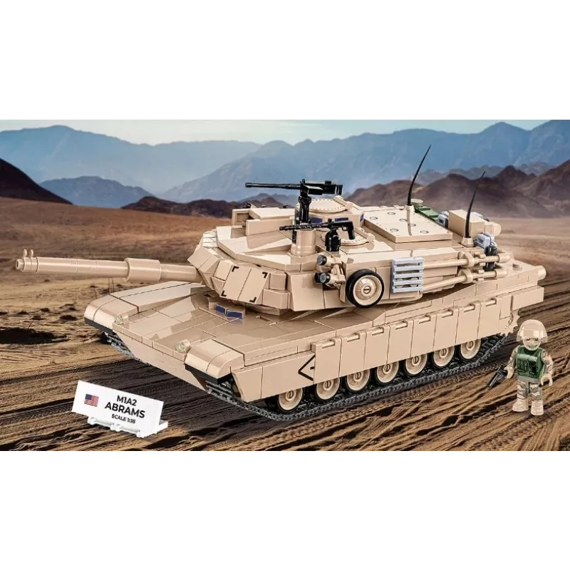Construction Set bricks Cobi M1A2 Abrams 1025 pieces model CO BI-2632