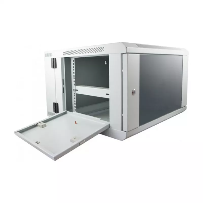 Server Rack Cabinet ALLNET SMB6606 Grey, 23 kg, compact network/server enclosure