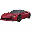 3D Puzzle Ravensburger Iconics Ferrari SF90 Stradale – collectible model kit