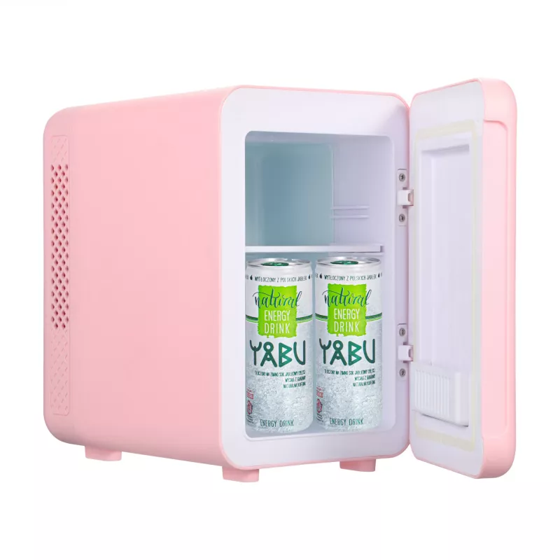 Adler | AD 8084 | Mini Refrigerator | Free standing | Larder | Height 27 cm | Fridge net capacity 4 L | Pink