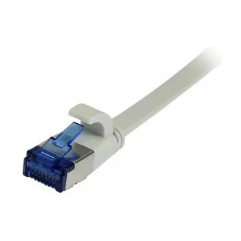 Synergy 21 Patch Cable RJ45, CAT6A 500Mhz, 2m, Grey, U/FTP, Flat, TPE(Superflex), AWG32, Synergy 21 - Cable Type U-FTP - Wire Pairs Foil-Shielded