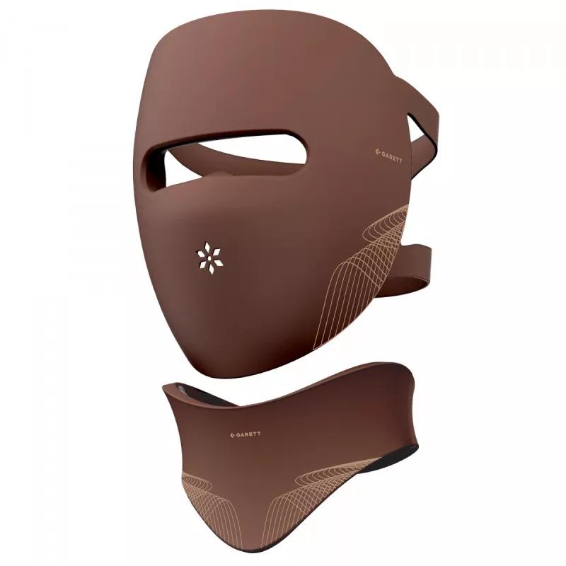 Garett Beauty Skin Ritual Face & Neck LED mask, brown