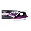 Adler AD 5022 Dry & Steam iron Ceramic soleplate Purple, 2200 W