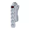 Esperanza ELK215W power extension 3 m 5 AC outlet(s) Indoor White