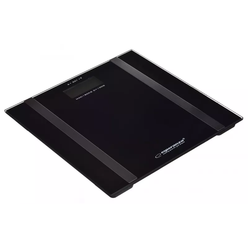 Personal bathroom scale Esperanza EBS018K - electronic, 180 kg, black