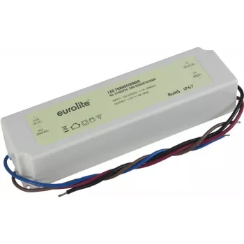 Electronic transformer EUROLITE 12V 8A IP67 – low-voltage LED/halogen power supply