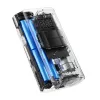 Flashlight Baseus PrimeTrip VA1 2-in-1 pump, black