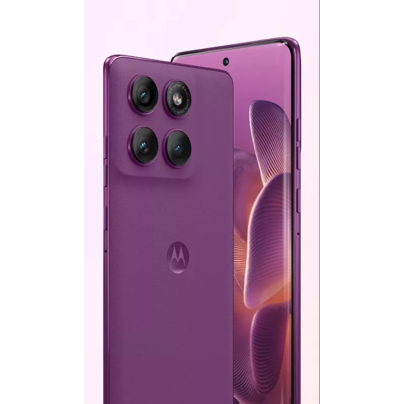 Smartphone Motorola Moto Edge 60 Pro 5G Dual-SIM, 8GB RAM, 256GB storage, Pantone Sparkling Grape
