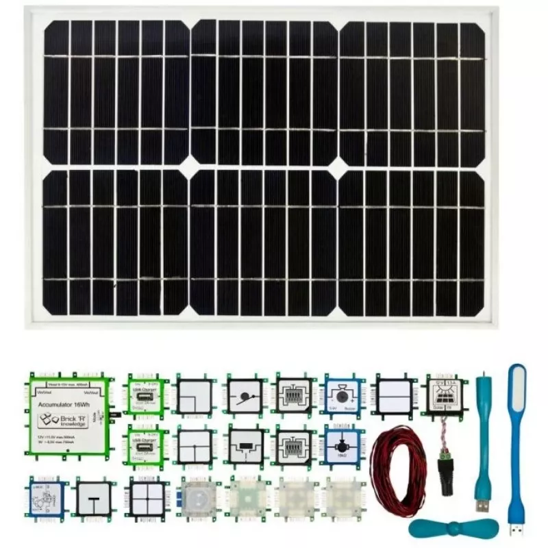 Solar set ALLNET ALL-BRICK-0733 — solar power kit by ALLNET