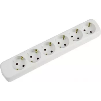 Power strip AS Schwabe 11711 White — mains extension, 1 piece