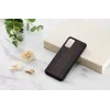Protective case for Samsung Galaxy S20+ — man and wood — ebony black