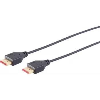 DisplayPort cable S/CONN 10-69155 1.5 m Black
