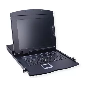 VALUE 19 inch KVM console - 43 cm (17 inch) TFT (169) - VGA - USB - DE layout
