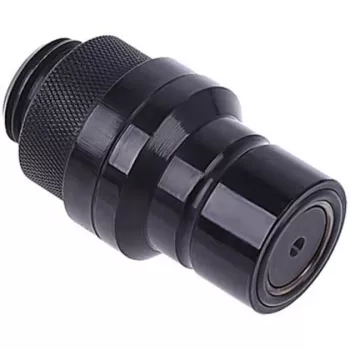 Fitting Alphacool 17440 — brass computer cooling fitting, black, 32×86×32 mm