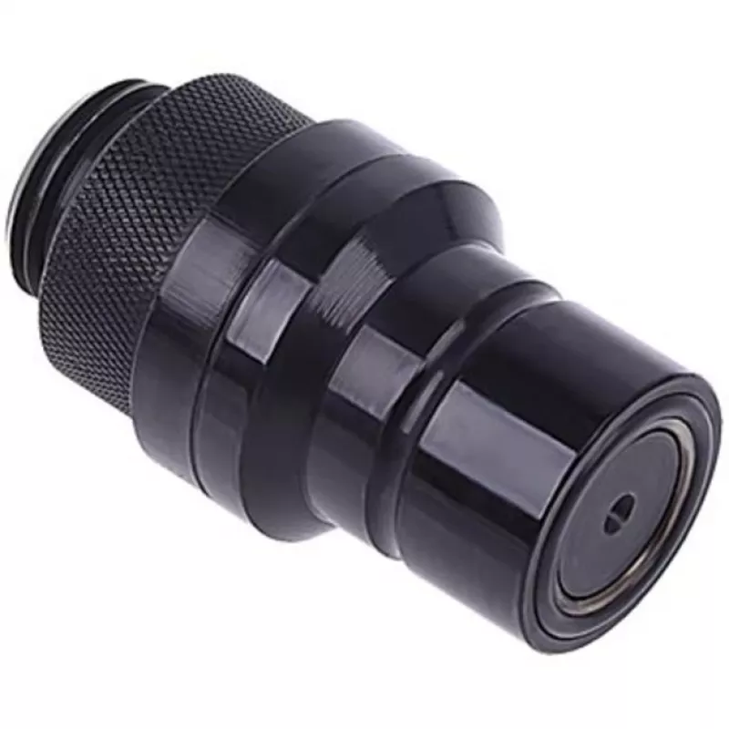 Fitting Alphacool 17440 — brass computer cooling fitting, black, 32×86×32 mm