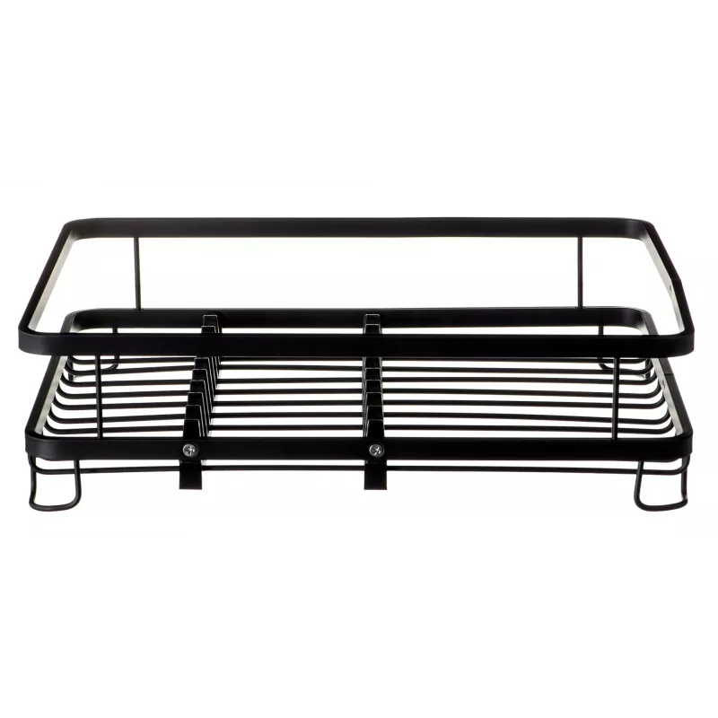 Dish drying rack Maestro MR-1024, 40 cm, aluminium frame, single construction, drip tray