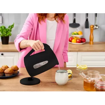 Electric kettle LAFE 1.7L 2200W black