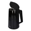 Electric kettle BLAUPUNKT EKD601, 1.7 L, 2200 W, adjustable 40–100 °C, black, stainless steel