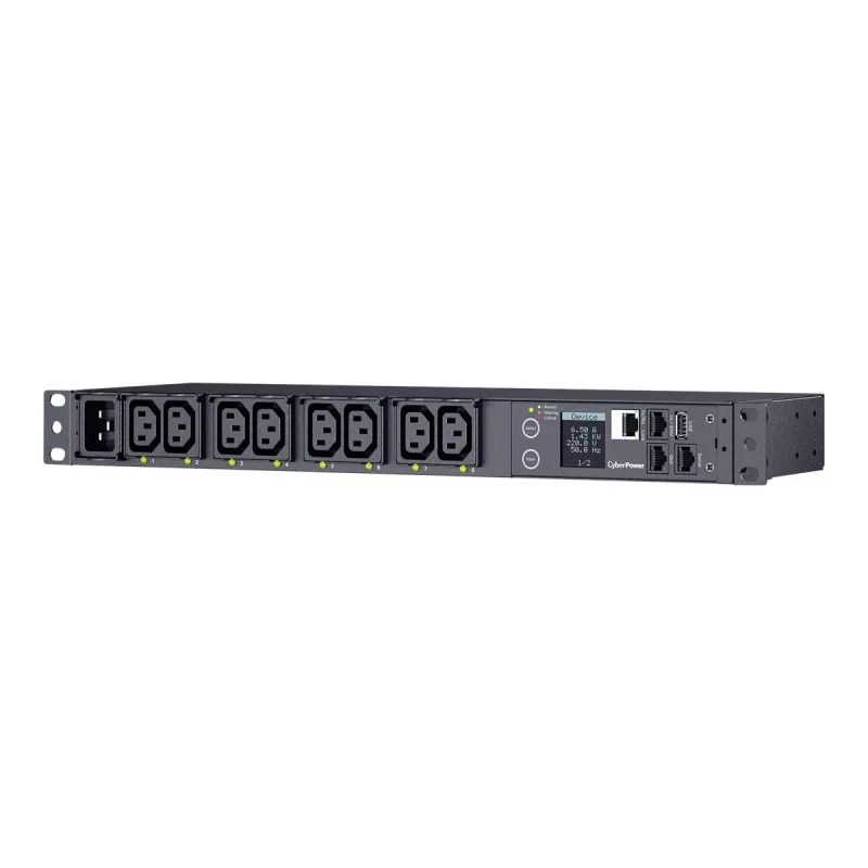 CyberPower PDU41005 power distribution unit (PDU) 8 AC outlet(s) 1U Black