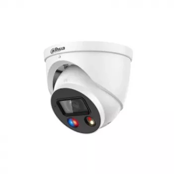 Turret IP security camera DAHUA IPC-HDW3549H-AS-PV-0280B-S5 — Outdoor, Ceiling mount, 5 MP (2960×1688), Wired, PoE, White