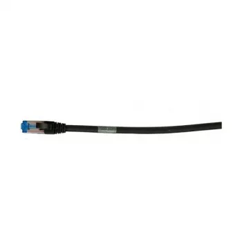 Patch cable RJ45 - CAT6A 500Mhz - 0.15m - black - S-STP(S/FTP) - AWG26 - LSZH - Synergy 21