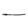 Patch cable RJ45 - CAT6A 500Mhz - 0.15m - black - S-STP(S/FTP) - AWG26 - LSZH - Synergy 21