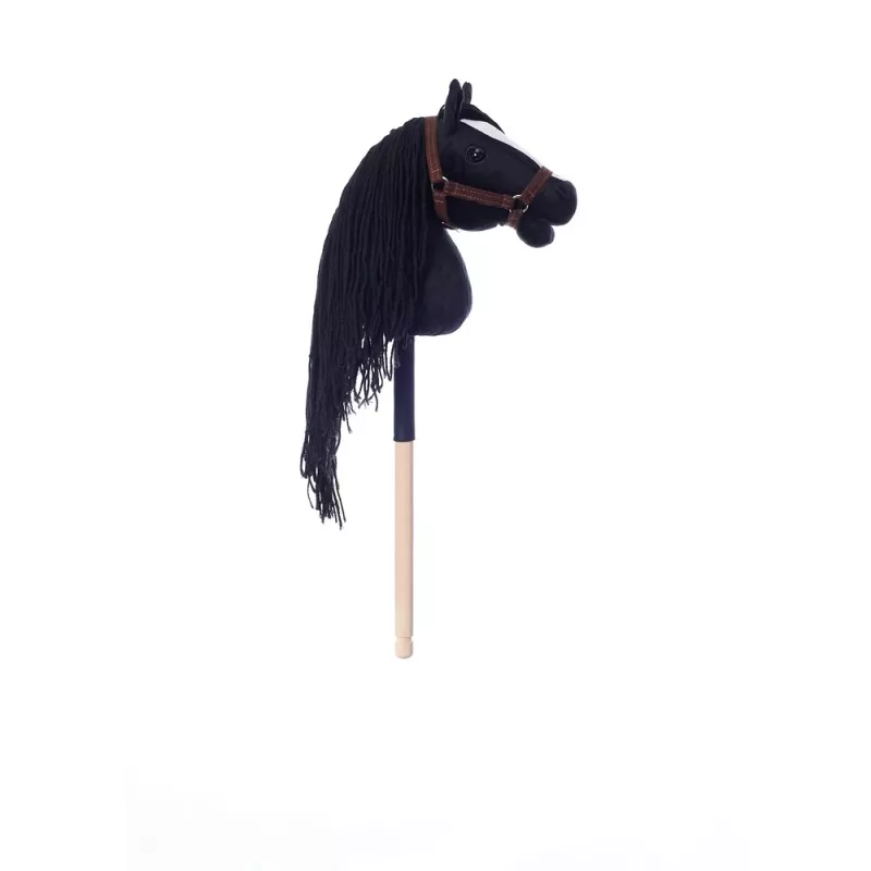Horse on a stick HOPPIHORSE Hobby Horse A4 black