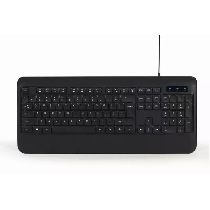 KEYBOARD MULTIMEDIA USB ENG/BLACK KB-UML-03 GEMBIRD