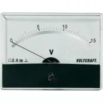 Voltcraft AM-86X65/15V/DC installation-Measuring Instrument AM-86X65/15V/DC 15 V moving-coil meter (AM-86X65/15V/DC)