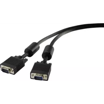 VGA cable Renkforce RF-4212495 1 m