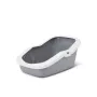 Open litter box Savic Aseo Grey White 560×390×275 mm for cats, plastic, 2 kg