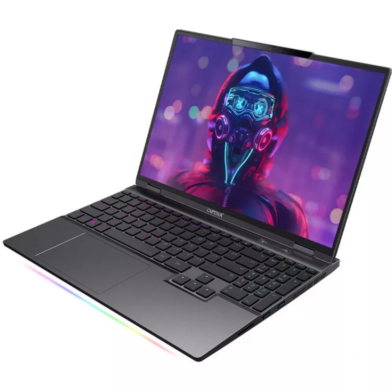 Captiva Advanced Gaming I86-221 86221 Gaming-Notebook 38.9 cm (15.3) 2560x1600 - Intel Core i7-13620H - 1TB SSD - GeForce RTX 4050 - HDMI/USB-C - Windows 11 Home - Black (86221)
