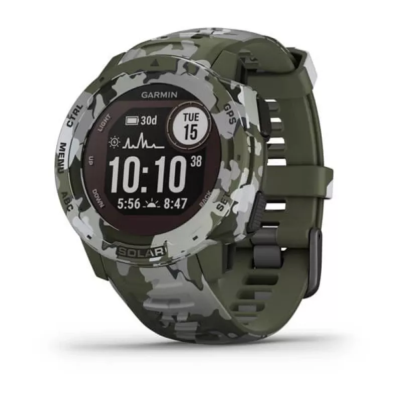 GPS Watch Garmin Instinct Solar Camo Edition Camouflage