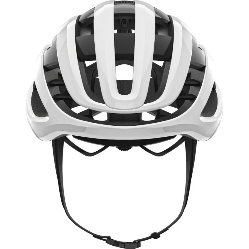 Half helmet ABUS AirBreaker Black White In-mold construction