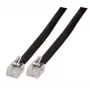 EFB-Elektronik Modular Cable black, 2 x RJ12 (6/6) Plug, 1:1, 1,0 m Manufacturer: EFB Elektronik (K2404SW.1)