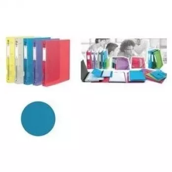 Ring Binder Oxford Hawai A5 Blue Grey Purple Red Transparent