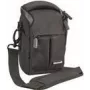 Pouch case Cullmann Malaga Vario 100 — black polyester, shoulder strap, 3 exterior pockets, 0.184 kg