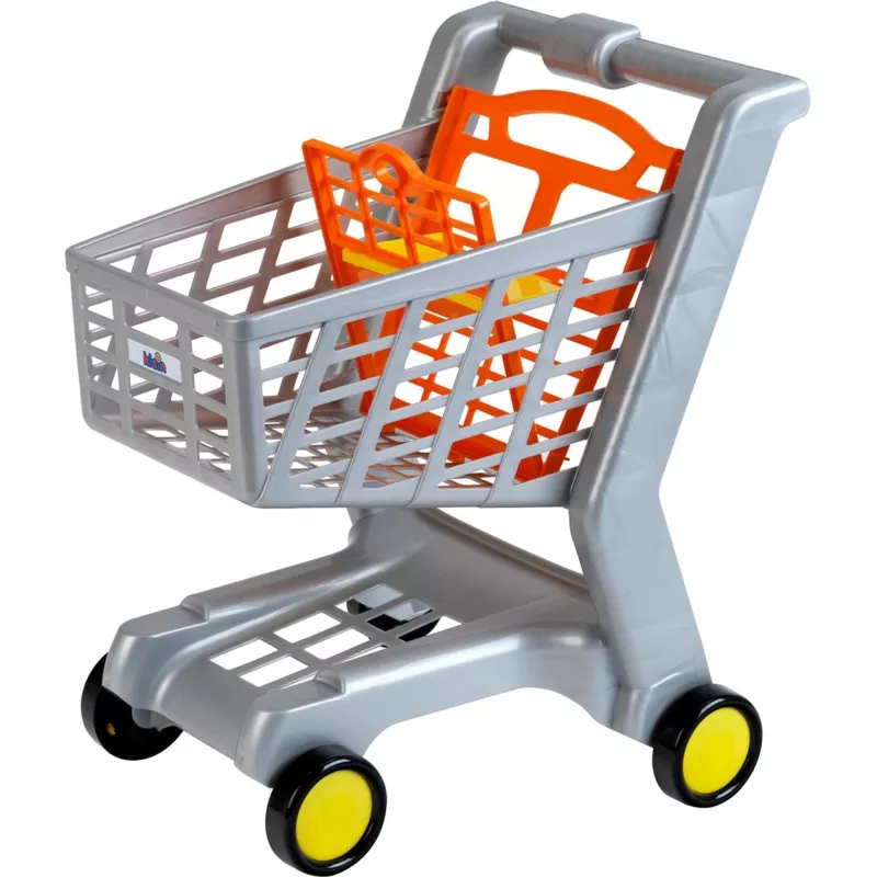 Role play toy shopping set KLEIN 9690 — themed shopping, grey and red