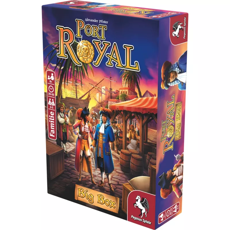 Pegasus Spiele Port Royal Big Box board game