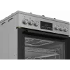 BEKO Cooker | FBMA61330GXDT | Hob type Gas | Oven type Electric | Stainless Steel | Width 60 cm | Grilling | LED | Depth 60 cm | 72 L