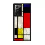 Protective case iKins for Samsung Galaxy Note 20 Ultra — Mondrian Black