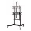 GEMBIRD Motorized height adjustable TV floor stand with caster wheels 55-100inch