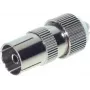 Coaxial Coupling ShiverPeaks 82012 — metal connector for antenna coaxial cables