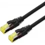 ROLINE outdoor-S/FTP-Patchkbl Cat.6A/Kl.EA 0.3m black - FTP - PIMF (21.15.0749)
