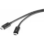 Renkforce Thunderbolt™-Cable Thunderbolt™ 4 Thunderbolt™ (USB-C®) Plug, Thunderbolt™ (USB-C®) Plug 0.80 m Black double-shielded RF-5235980 (RF-5235980)