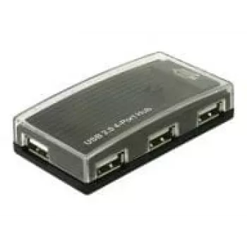 USB Hub DeLOCK 4 Port External USB 2.0 480 Mbit/s