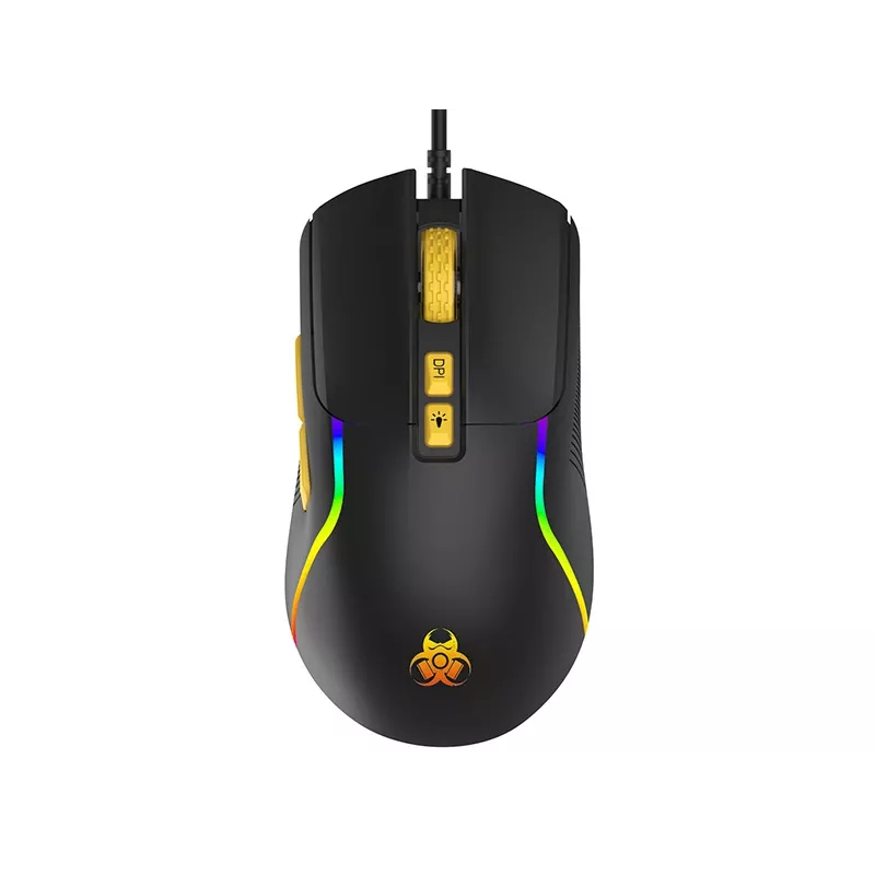 Tracer HORNET 87 keyboard Mouse included Gaming USB QWERTY English Black, Yellow